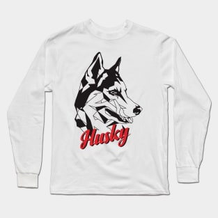 husky Long Sleeve T-Shirt